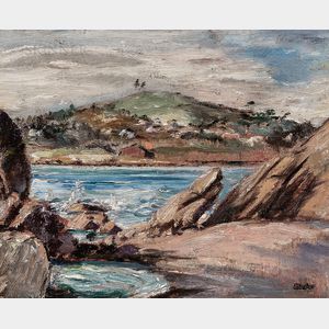 Max Kuehne (American, 1880-1968) Pigeon Cove, Rockport