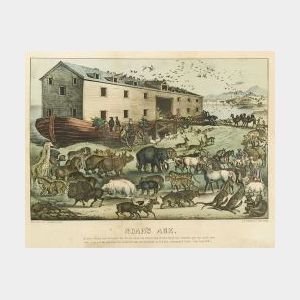 Currier & Ives, publishers (American, 1857-1907) NOAH&#39;S ARK.