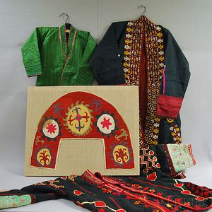 Four Central Asian Textile Items