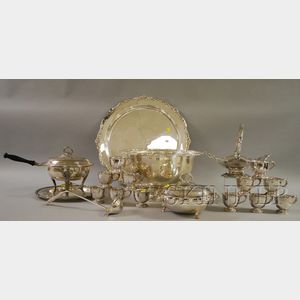 Rogers Silver-Plated Punch Serving Set