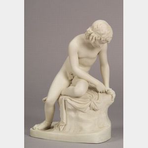 Copeland Parian Figure of Narcissus
