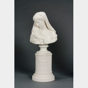 Copeland Parian Bust of The Mother