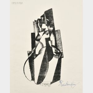 Enrico Prampolini (Italian, 1894-1956) Figürliches Motiv