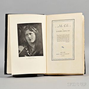 Duncan, Isadora (1877-1927) My Life , Presentation Edition.