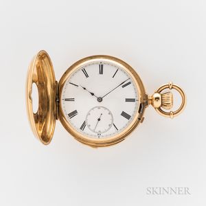 18kt Gold Demi-hunter Case Quarter-hour-repeating Watch