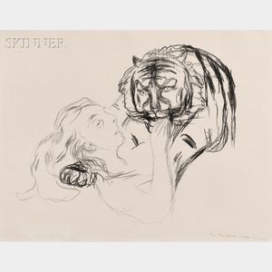 After Edvard Munch (Norwegian, 1863-1944) Tigeren