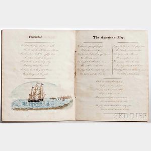 American Songs, Maritime Themes, Manuscript on Paper, c. 1820-1840.