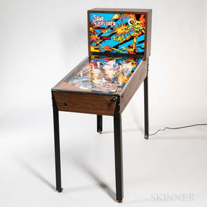 "Star Explorer" Arcade Pinball Game