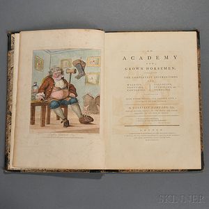 Bunbury, Henry William (1750-1811) An Academy for Grown Horsemen.