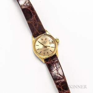 Rolex 18kt Gold Lady's Wristwatch