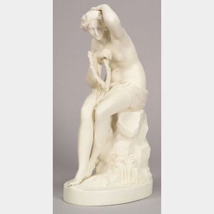 Copeland Parian Figure of a Water Nymph