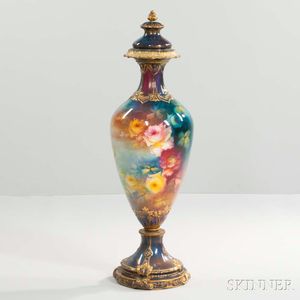 Royal Bonn Porcelain Floor Vase