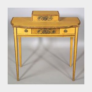 Federal Paint Decorated Dressing Table