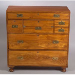Anglo-Indian Camphorwood Campaign Chest