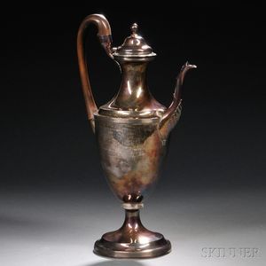 Large George III Sterling Silver Coffeepot
