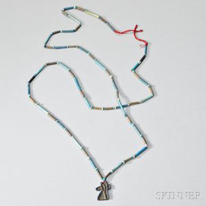 Necklace of Faience Beads