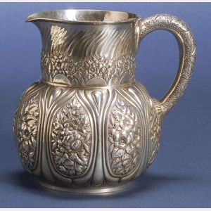 Tiffany & Co. Sterling Repousse Pitcher