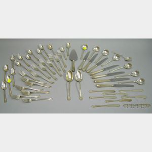 Partial Sterling Flatware Set for Eight