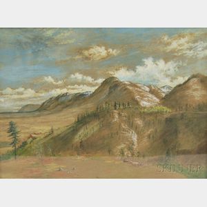Samuel Edmonston (British, 1825-1904) Mountain Landscape.