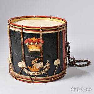British Rope Tension Bass Drum