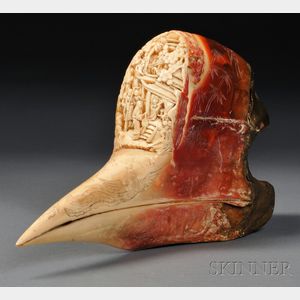 Carved Hornbill