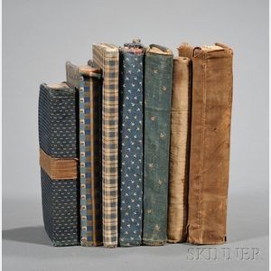 Seven Cloth-covered Books