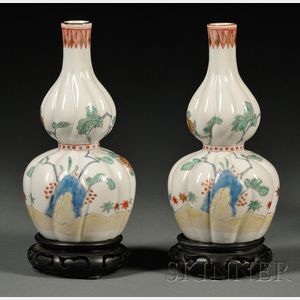 Pair of Kakiemon Vases