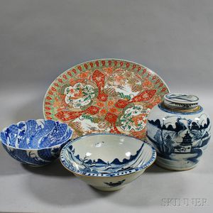 Four Pieces of Asian Porcelain