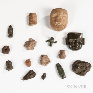 Collection of Pre-Columbian Stone Artifacts