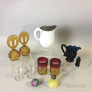 Eleven Glass Vessels