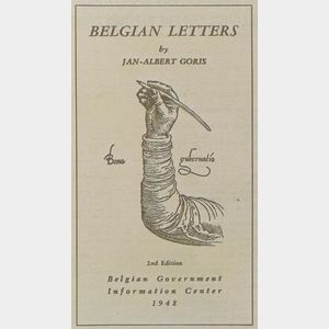 R. B. Kitaj (American, b. 1932) Belgian Letters