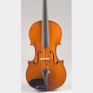 French Violin, Mirecourt, c. 1920