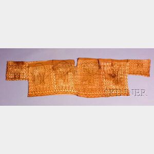 Pre-Columbian Woven Man's Tunic