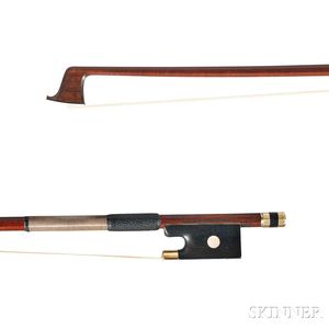 Gold-mounted Violin Bow, Carl Albert Nürnberger