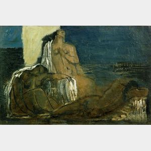 Jean Souverbie (French, 1891-1981) La Nuit