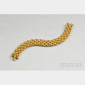 18kt Gold Bracelet, Krementz & Co.