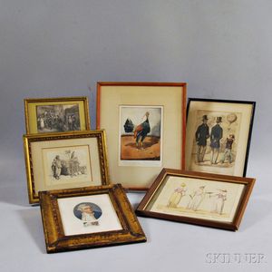Six Framed Prints