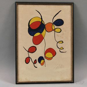 Alexander Calder (American, 1898-1976) Ballons et Cerfs Volants