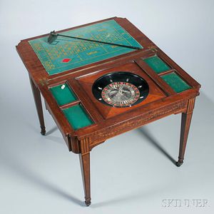 Inlaid Games Table