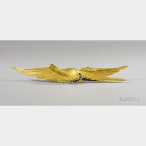 Gold-leaf Bellamy-style Eagle