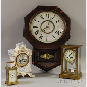 Four Eight-day Spring-powered Clocks