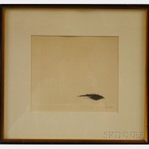 Leonard Baskin (American, 1922-2000) Bird in the Sun