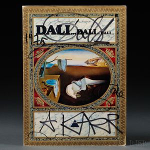Dali, Salvador (1904-1989) Dali...Dali...Dali , Signed Copy