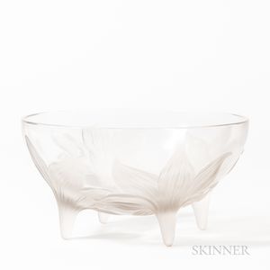 Rene Lalique "Lys" Glass Bowl