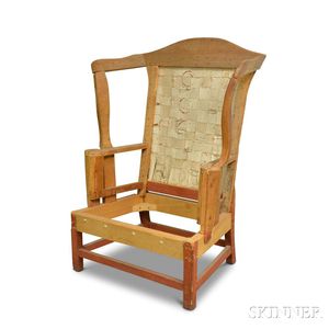 Chippendale Wing Chair Frame