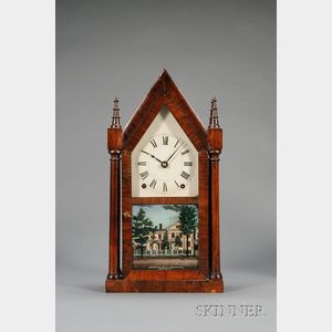 Rosewood Twin Spire Steeple Clock by Terry & Andrews