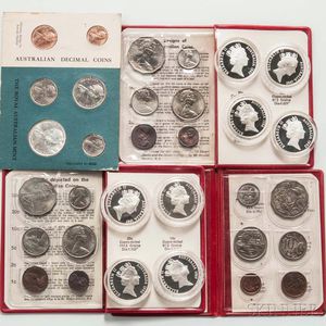 Group of Modern World Coins