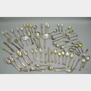 Group of Assorted 19th/20th Century Sterling Silver Flatware