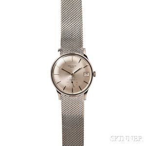 Gentleman's Stainless Steel "Calatrava" Wristwatch, Patek Philippe, Retailed by Gubelin