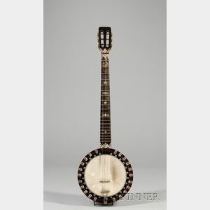 Six-String Banjo, Probably English, c. 1900